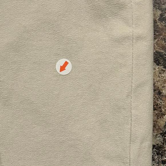 J McLaughlin Pants Cropped Minimalist Classic Preppy Smart Casual Timeless Tan 6 - Picture 4 of 6